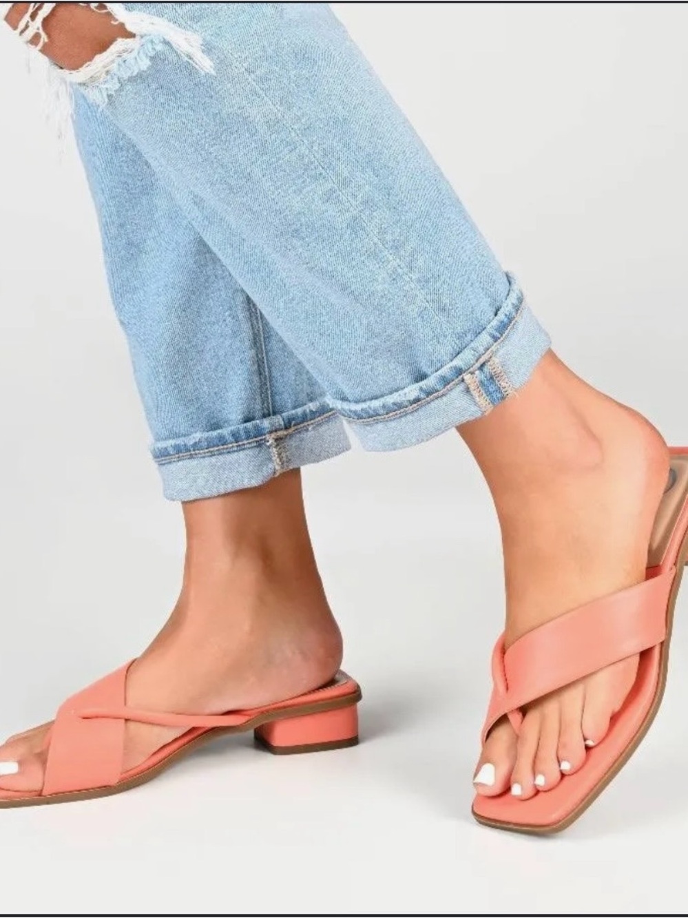Journee Collection  Mina Strappy Heeled Sandals